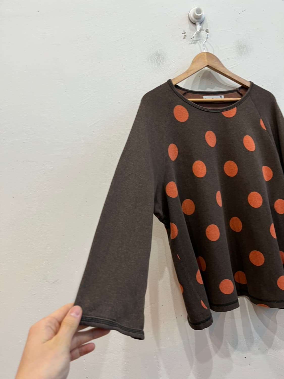 ATSUKO MATANO 도트 롱슬리브  상품이미지3