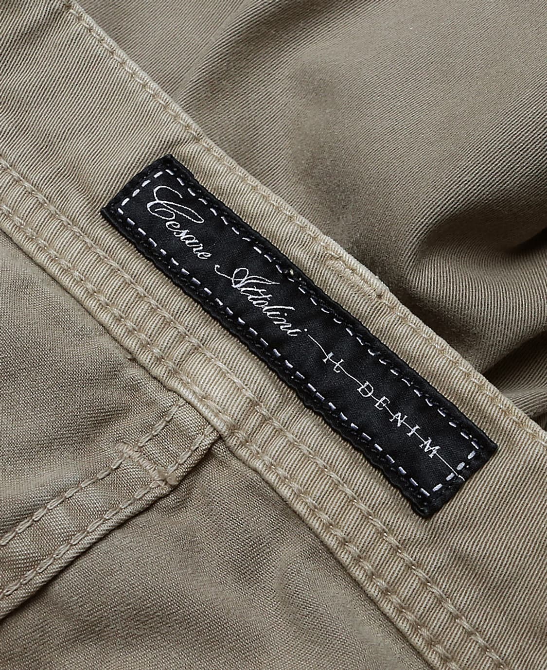 체사레 아톨리니 [Cesare Attolini] 빈티지 카키 브라운 데님 상품이미지7