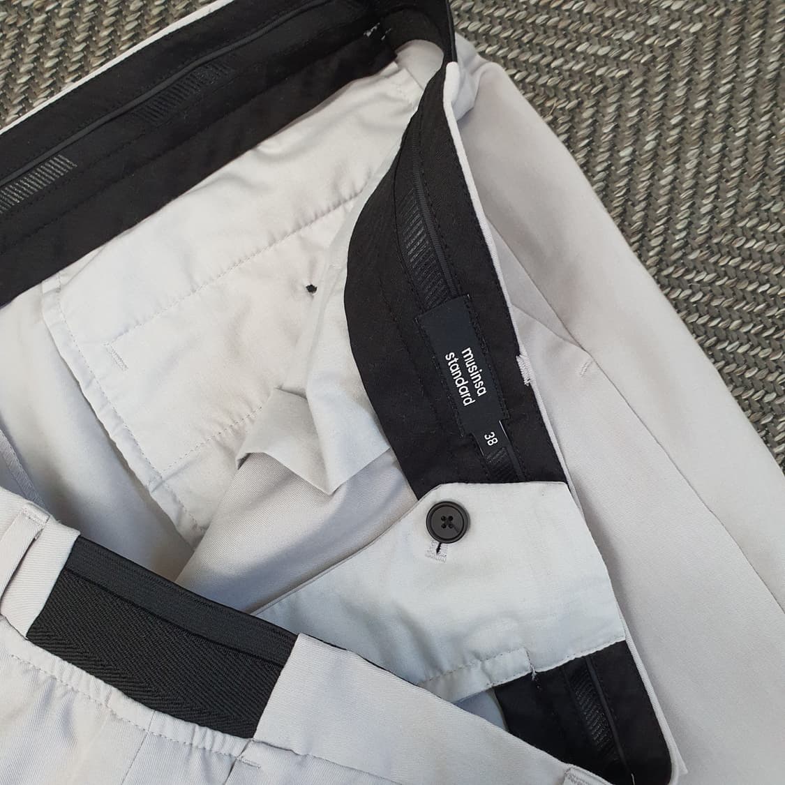 미착용 무신사 밴딩 스판 팬츠 남자38~39 상품이미지2