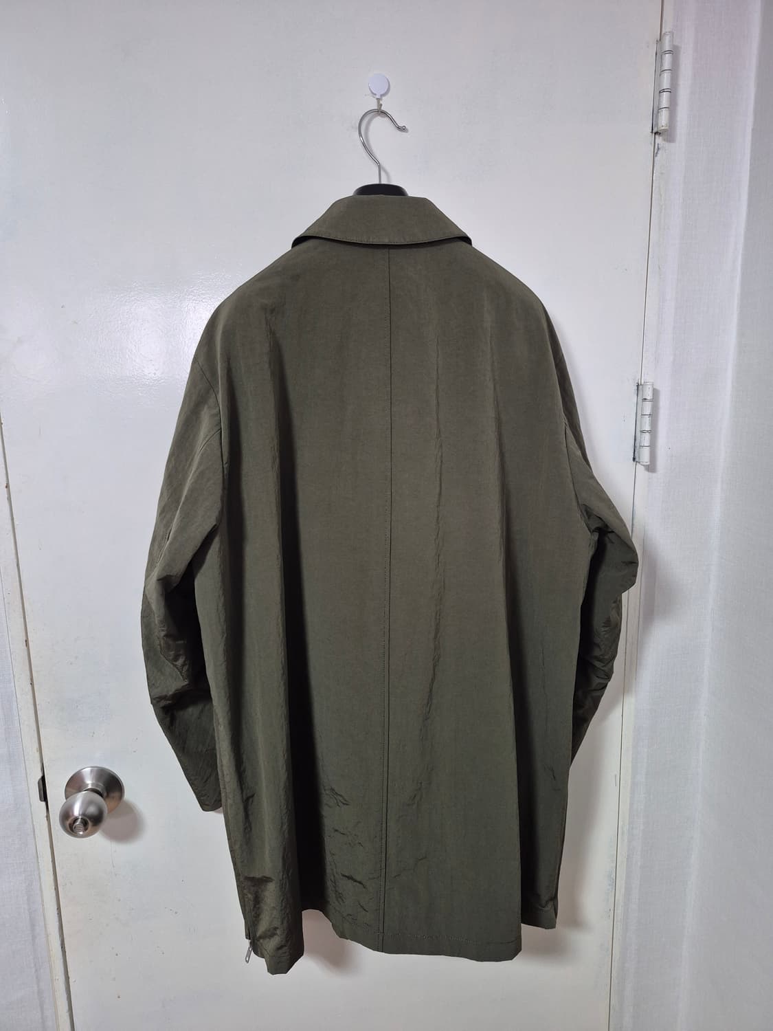 25SS 커스텀멜로우 Khaki Short Mac Coat 맥코트 상품이미지5