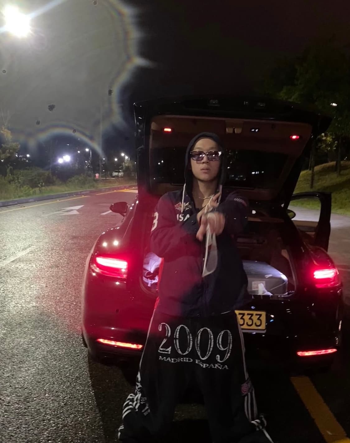 (양홍원착용) 2009 챔피언스리그 X 마드리드 리메이크 트랙팬츠 상품이미지1