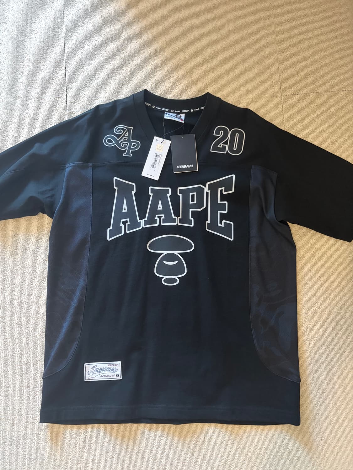 Aape 남성 반팔티 새거 M 상품이미지1