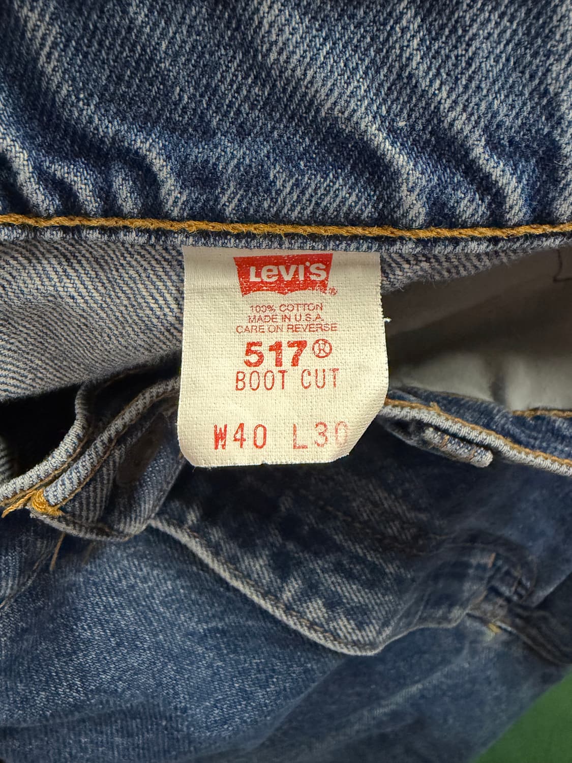 38-29” 리바이스 517 USA 98s 상품이미지4