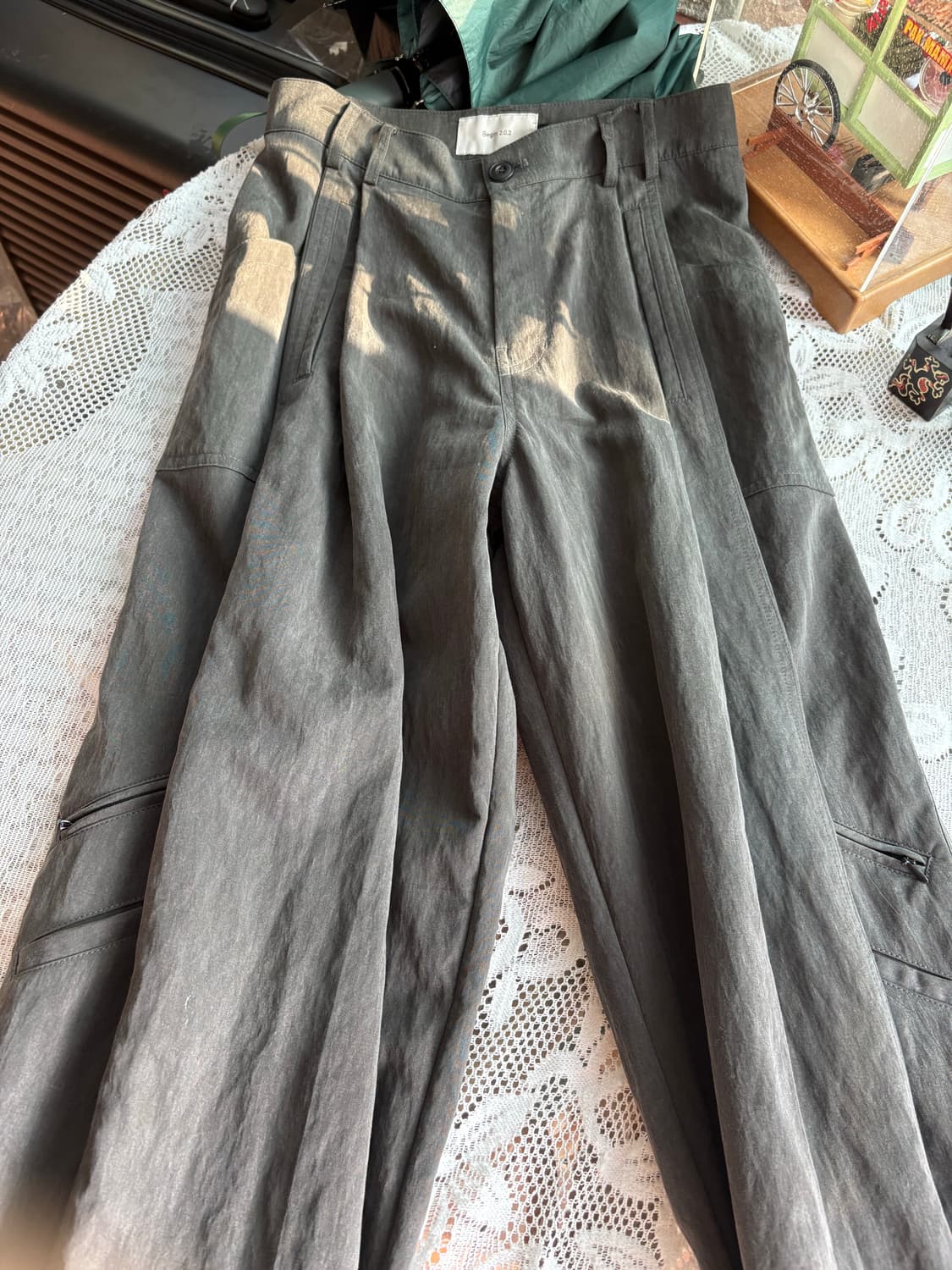 비긴202 나이코마 0size 차콜 브라운 상품이미지4