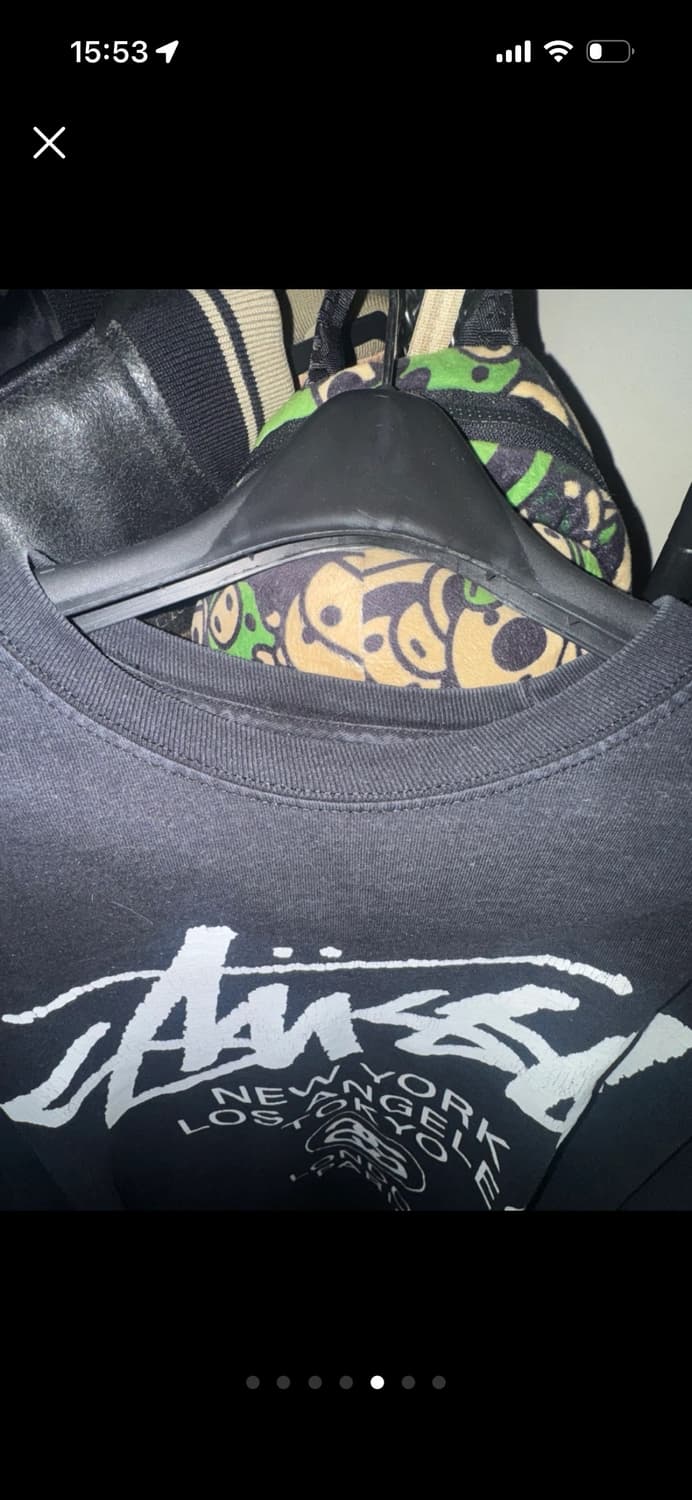 스투시 월드투어 롱슬리브 XL 상품이미지4