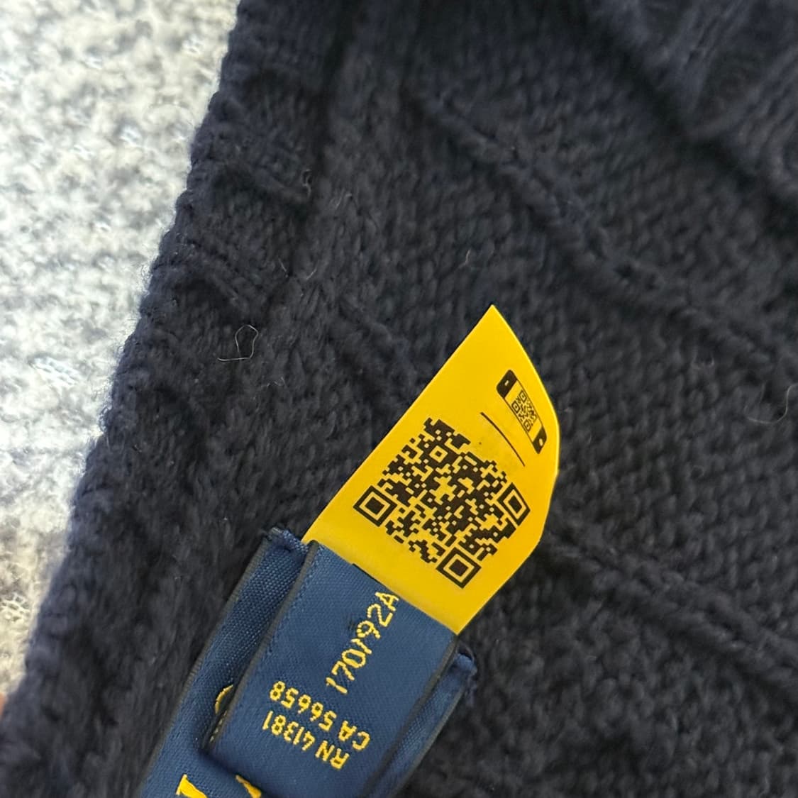 [정품 QR] 폴로 랄프로렌 꽈배기 니트 조끼 상품이미지5