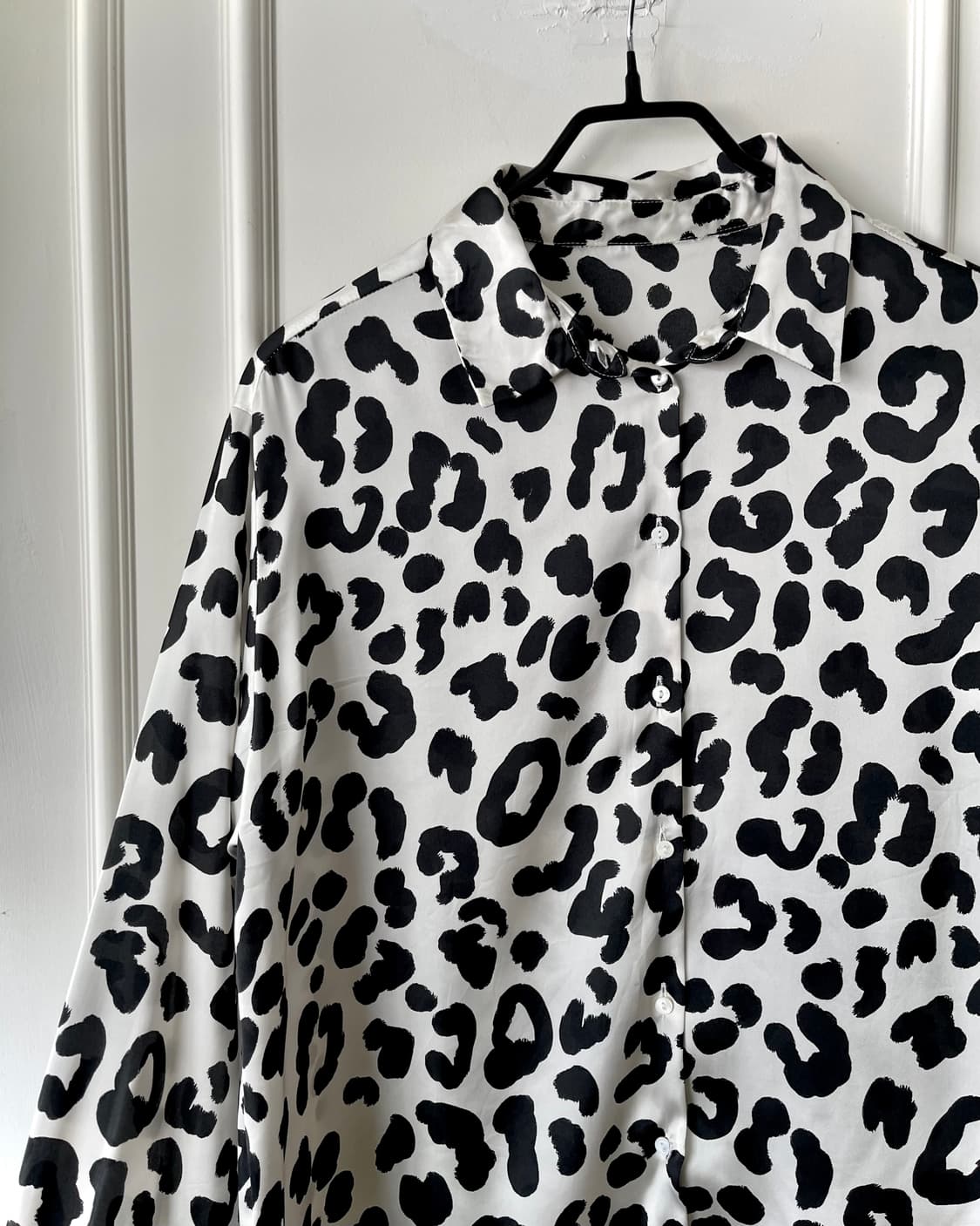 Jpn Vintage Milk Leopard Pattern Shirt 상품이미지4