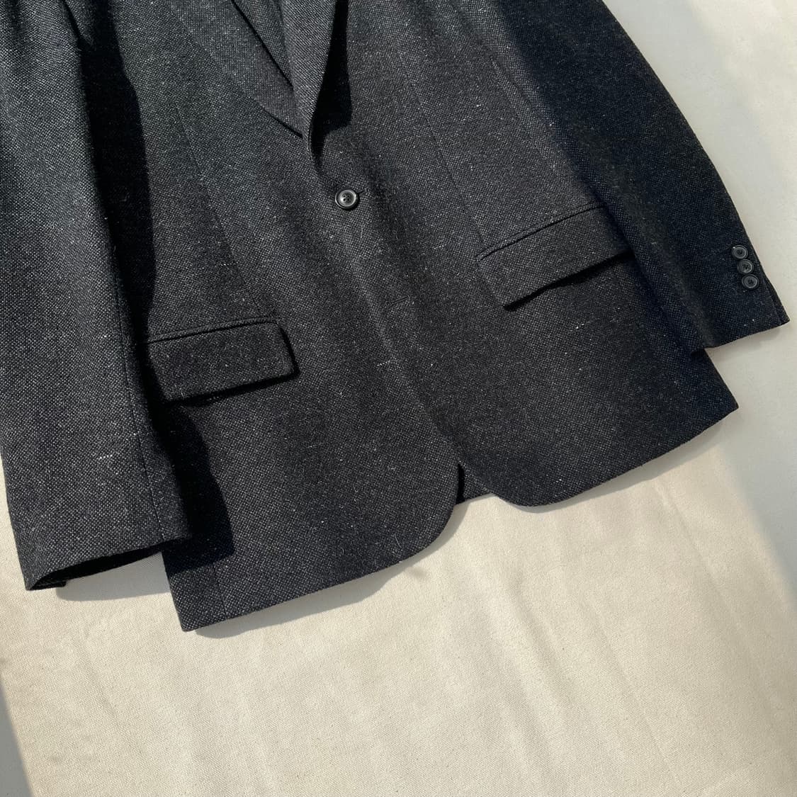 메종 마틴 마르지엘라 14 울 트위드 엘보 패치 블레이저 상품이미지3