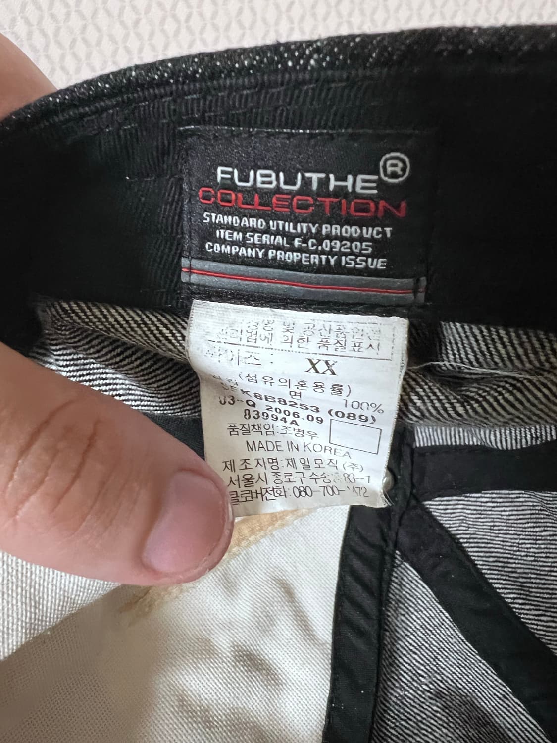 00s 푸부 fubu 올드스쿨 힙합 볼캡 상품이미지2