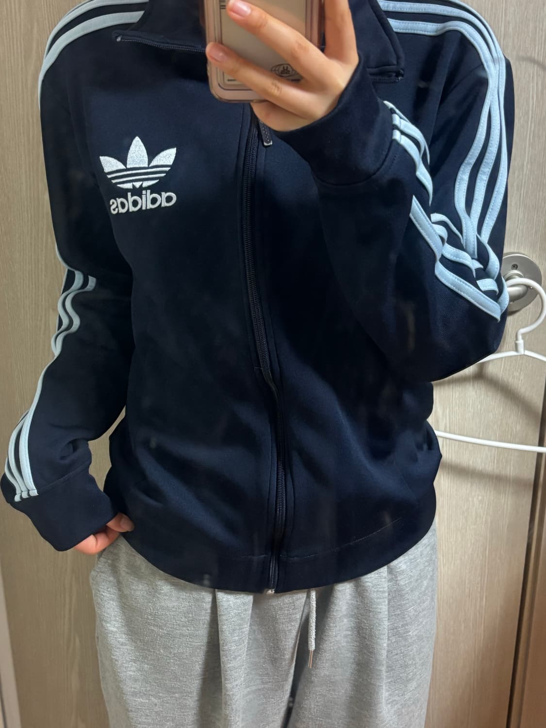 아디다스 유로파 네이비+하늘 져지 상품이미지2