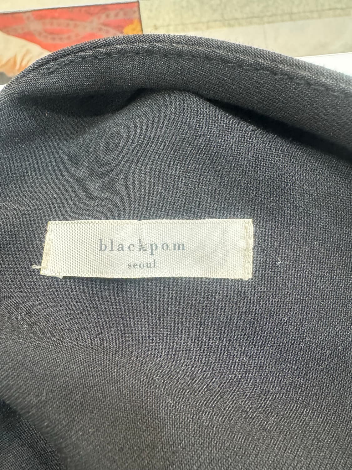 vtg 블랙 브이넥 원피스 상품이미지5
