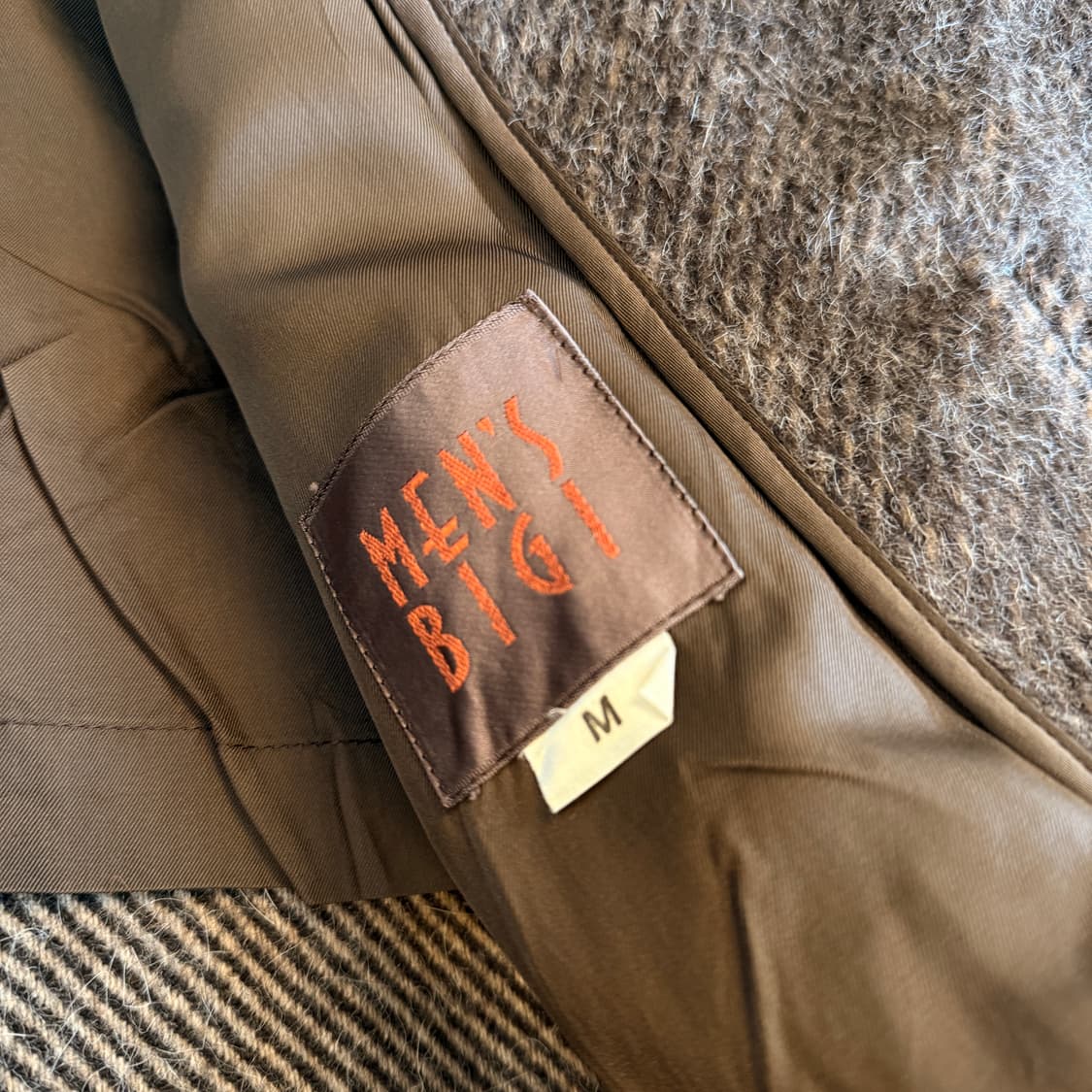 ~ xl 추천 맨즈 비기 by 타케오 키쿠치 헤어리 원단 오버사이즈 코트 상품이미지7