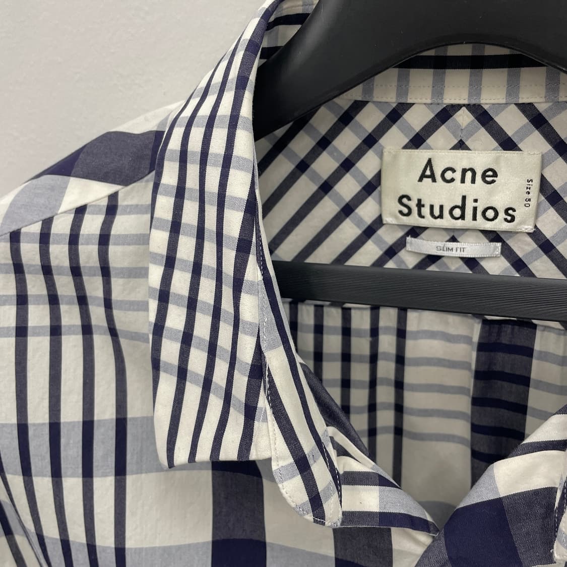 아크네 스튜디오 체크 셔츠 상품이미지4