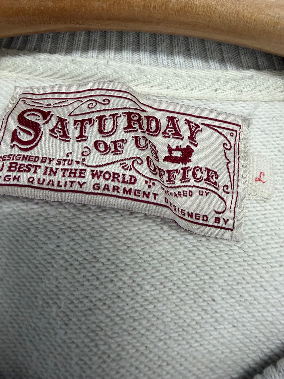 stu오피스 맨투맨 스웻셔츠 상품이미지3