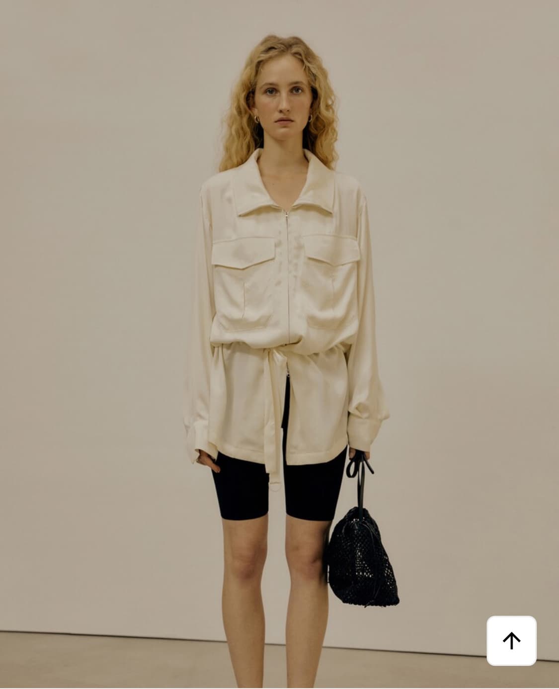 pocket zip up jacket - black 상품이미지10