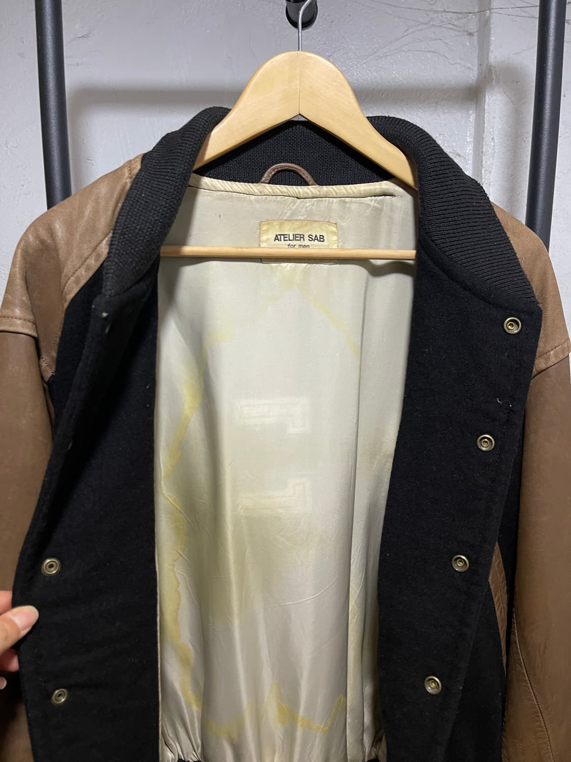 ATELIER SAB 빈티지 바시티 자켓 상품이미지5