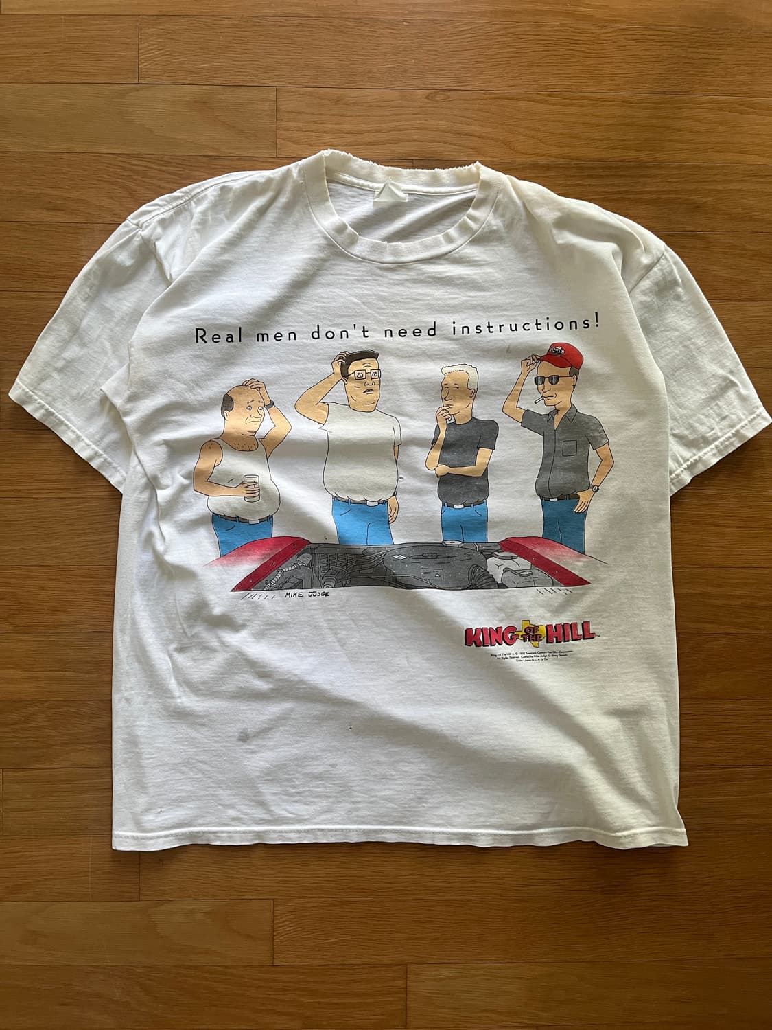90s king of the hill 킹오브더힐 티셔츠 xl 상품이미지1