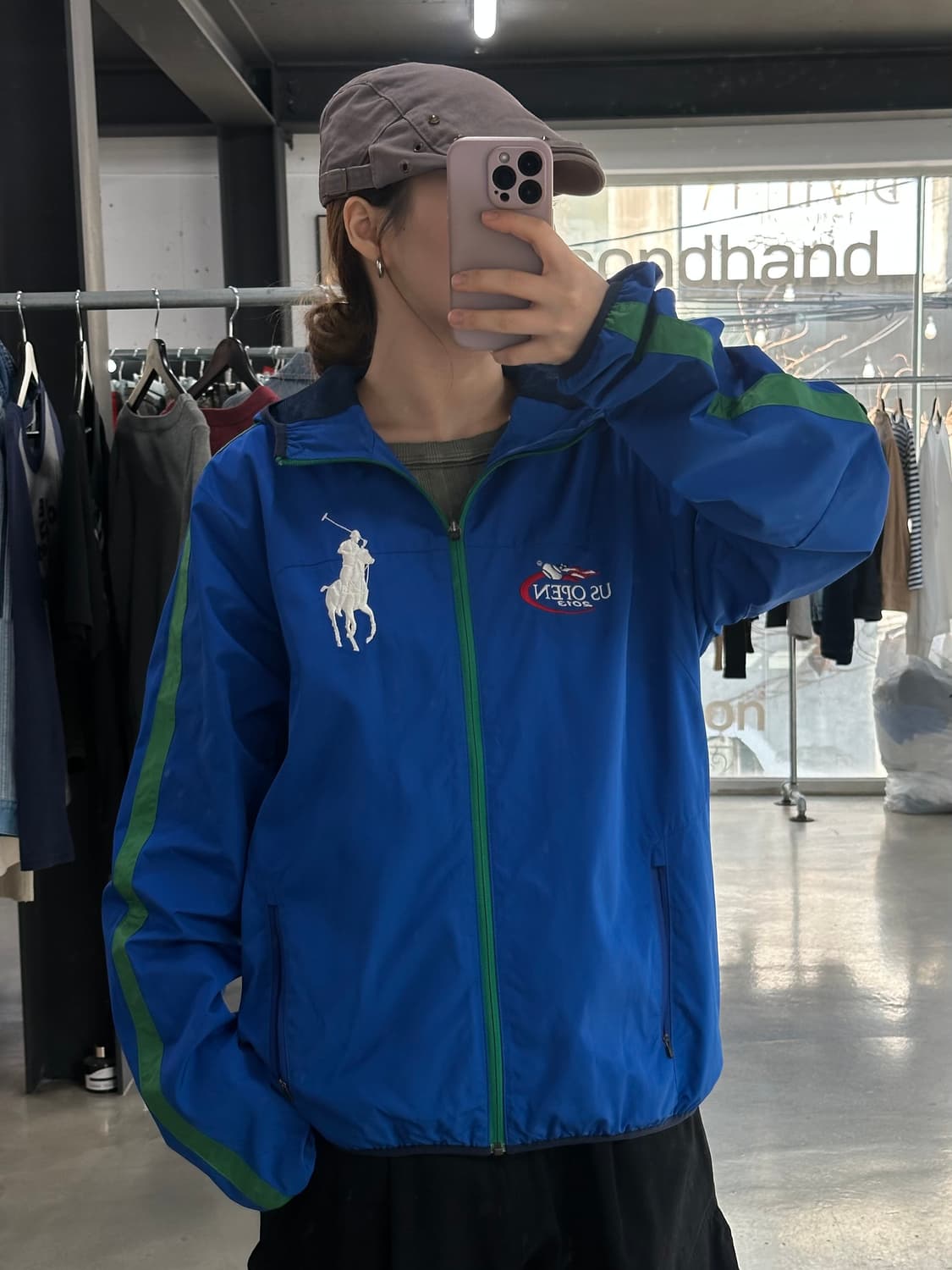 폴로랄프로렌 빅포니 US Open 윈드브레이커 자켓 상품이미지3