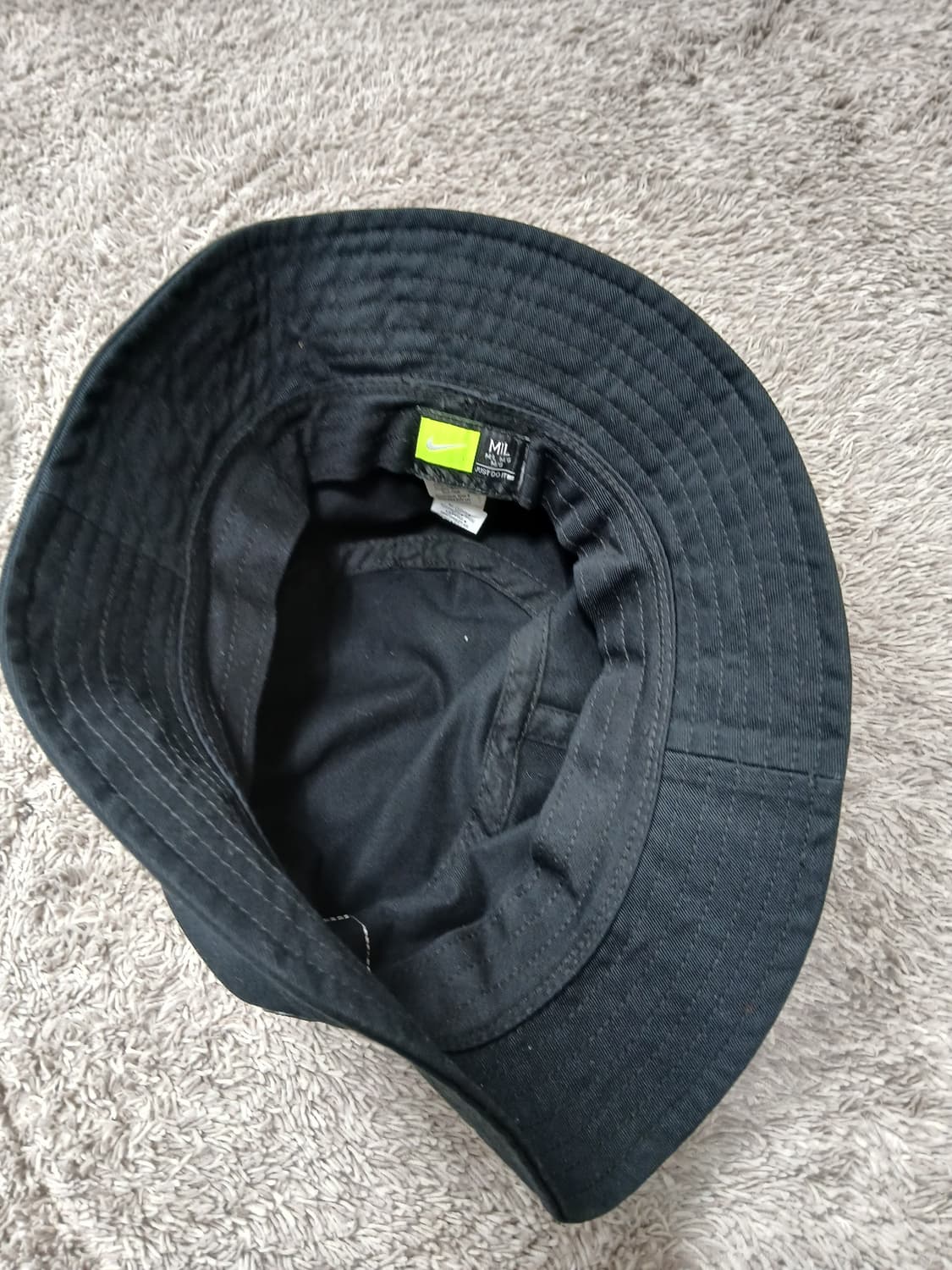 나이키 블랙 버킷햇 M/L 새제품급 상품이미지5