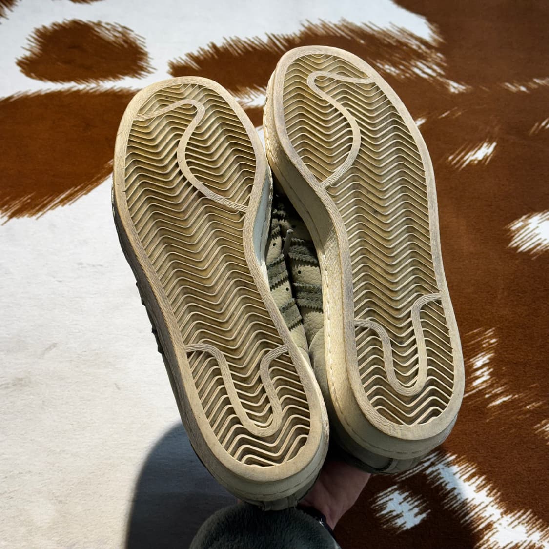 아디다스 슈퍼스타 80s 카키 (260) 레어 상품이미지10