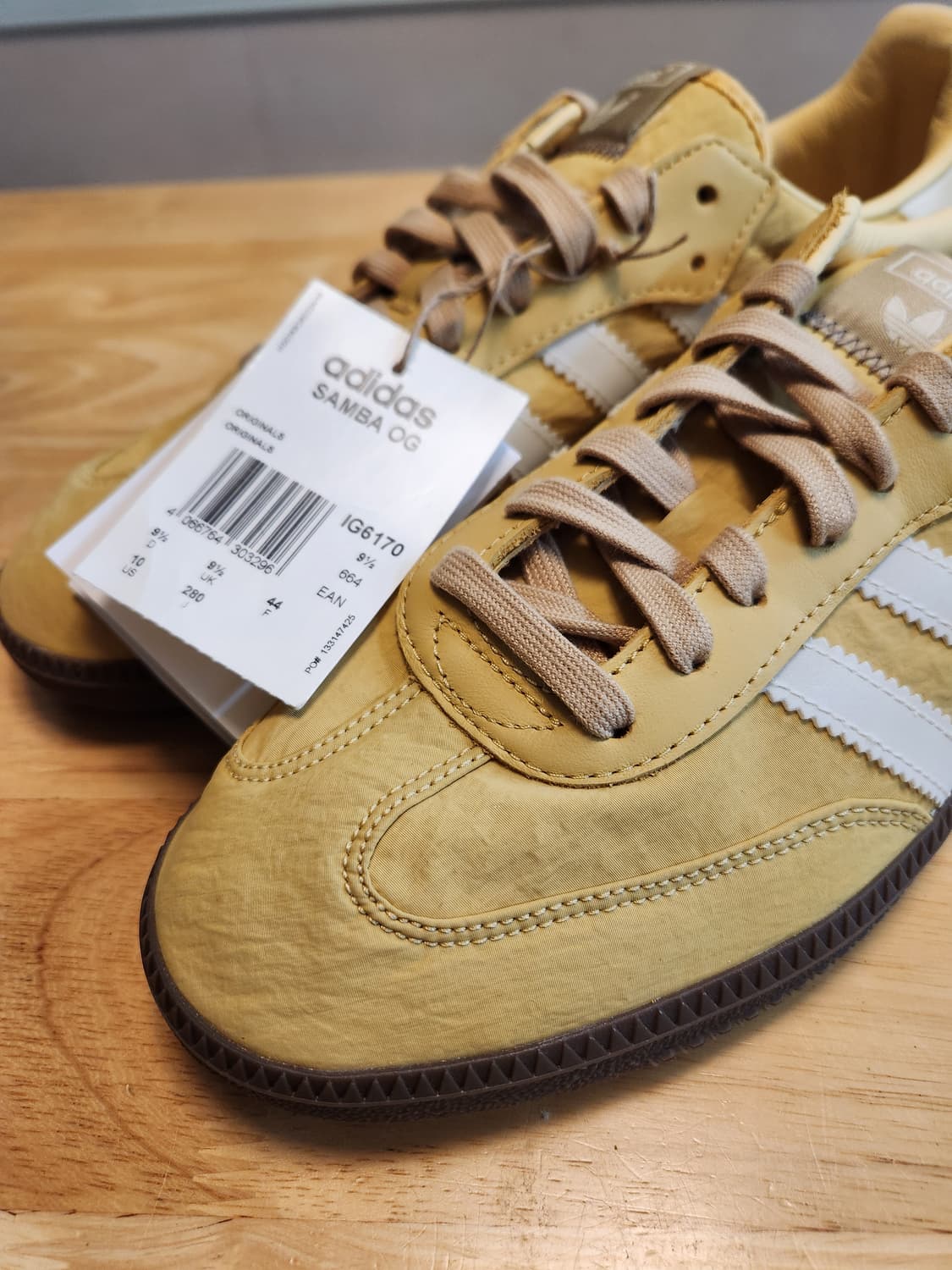 아디다스 삼바 OG 오트 원더 화이트 280mm 새상품 상품이미지3