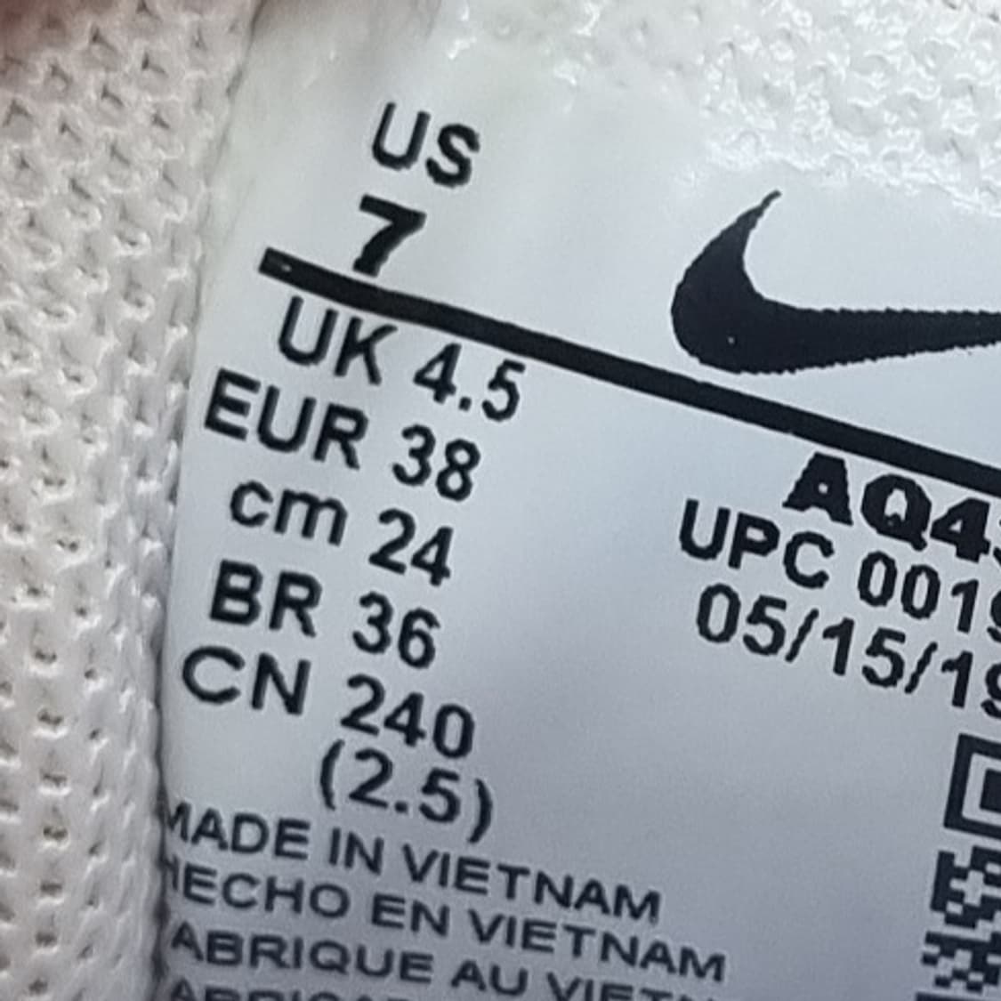 나이키 에어맥스 디아 핑크 여성운동화240 상품이미지6