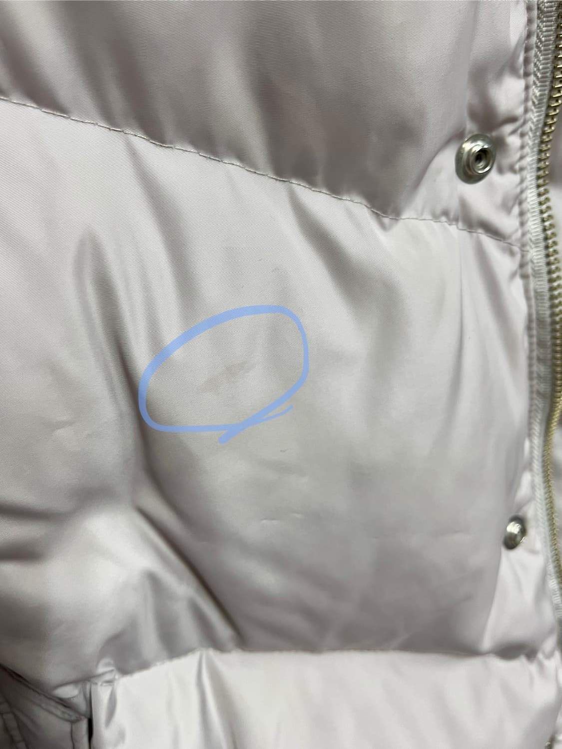 2) 에드 ADD 덕다운 패딩 라이트 그레이 상품이미지5