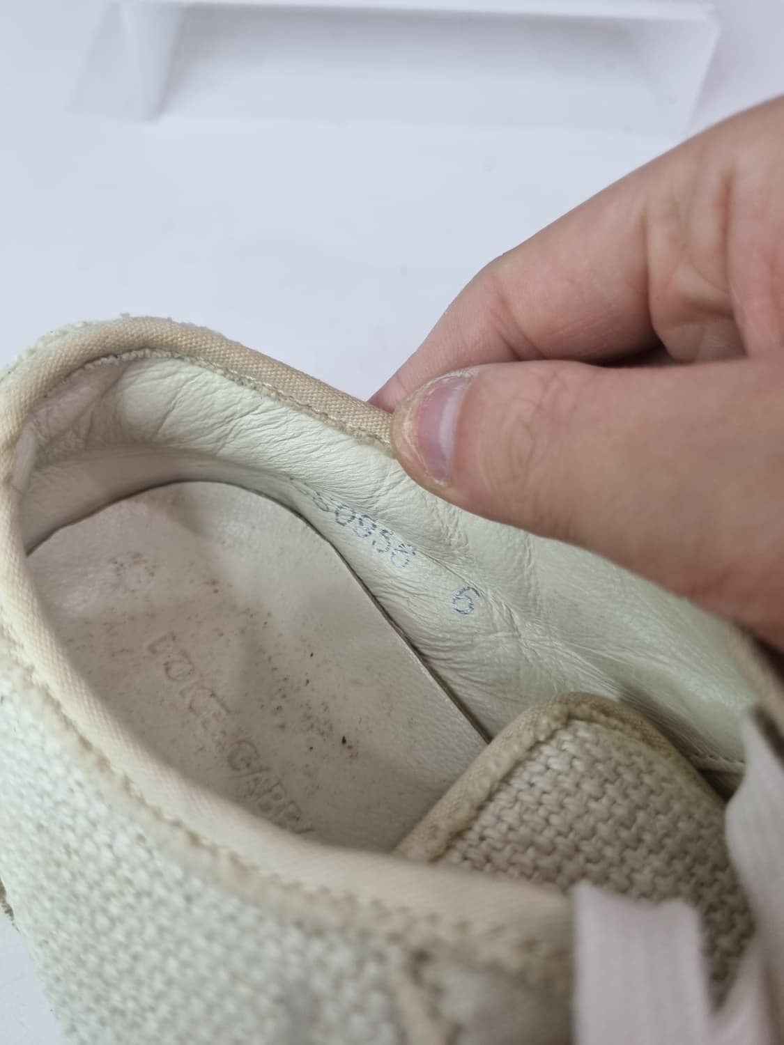 260 돌체앤가바나  로고 스니커즈 상품이미지6