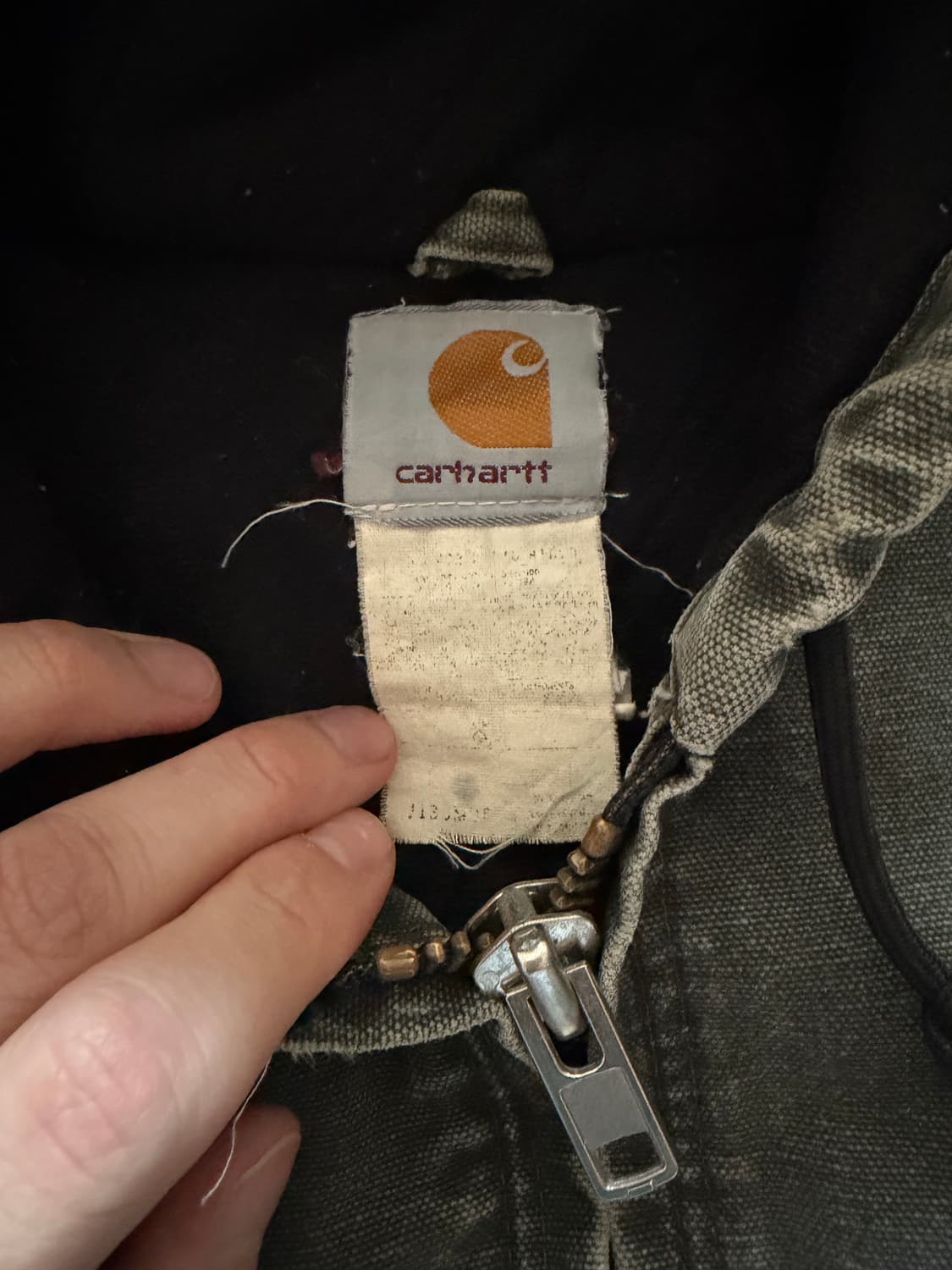 [XXL] 칼하트 j130 j68 샌드스톤 덕 액티브 자켓 모스 상품이미지3