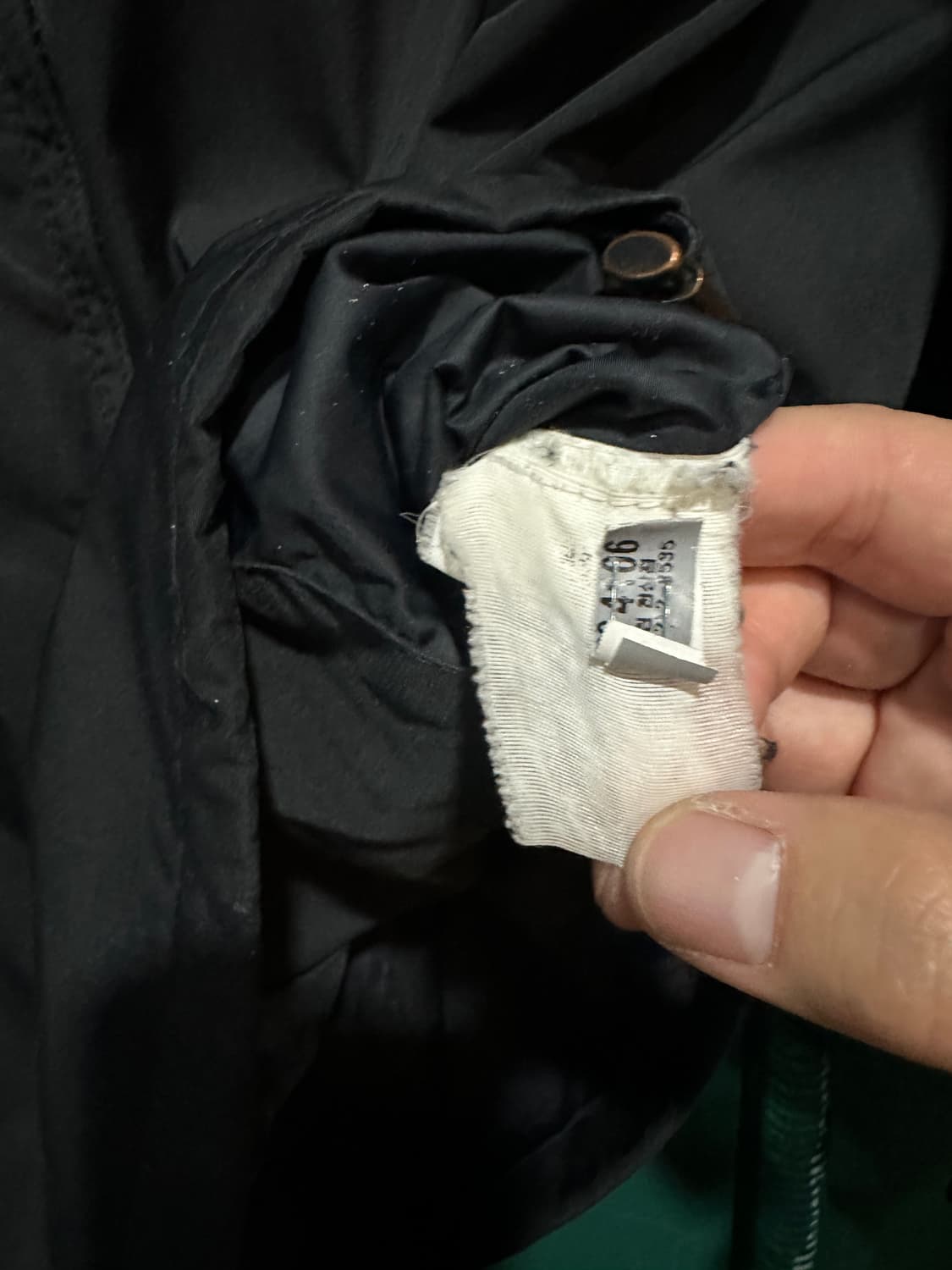 폴로 스윙톱 바람막이 블랙XL 상품이미지4