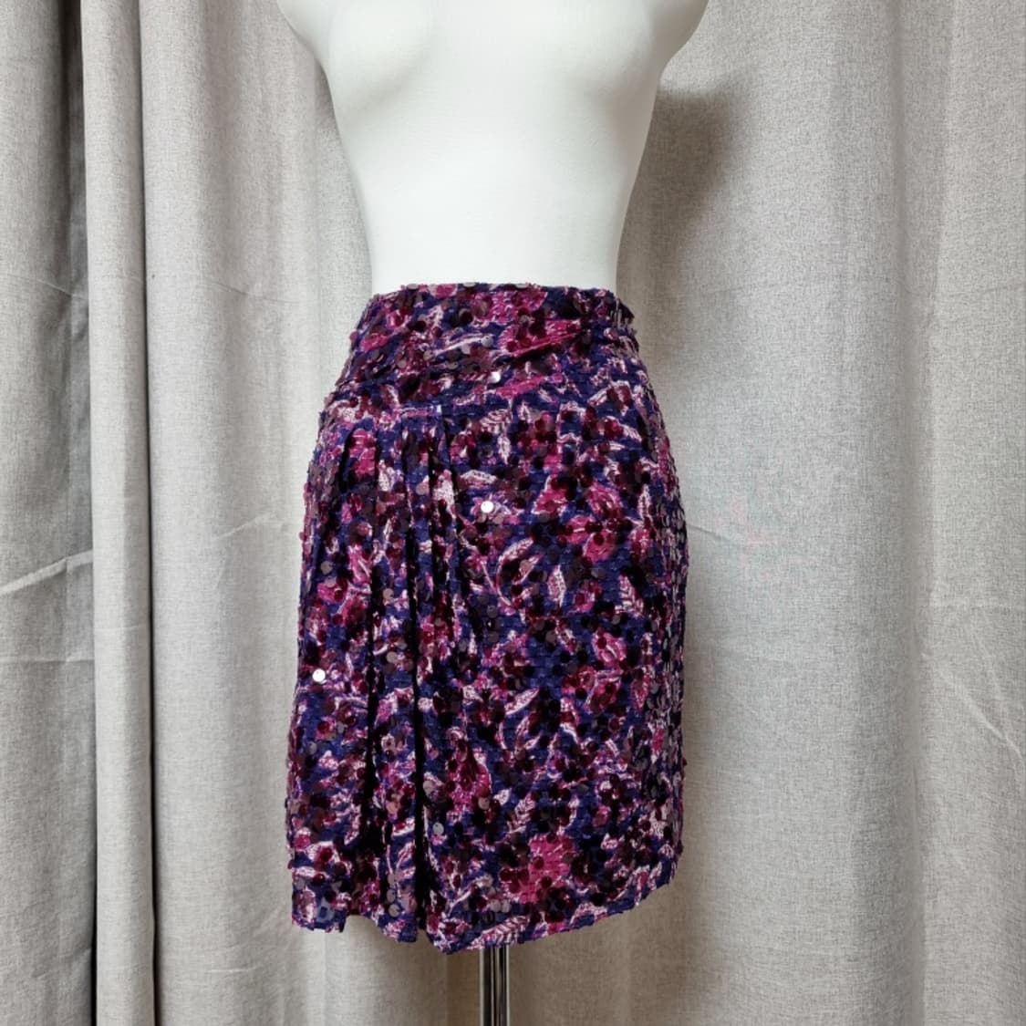 Ba&Sh 바앤쉬 바쉬 스팽글 스커트 비즈 치마 (25인치) 상태최상 상품이미지1