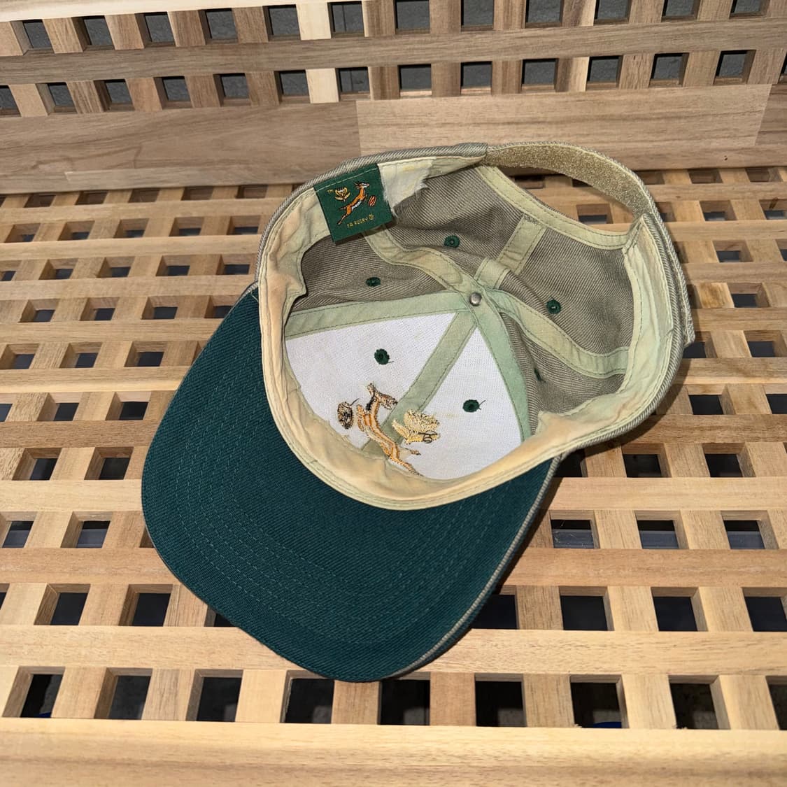 SA 럭비 스프링복스 투톤 캡 상품이미지5