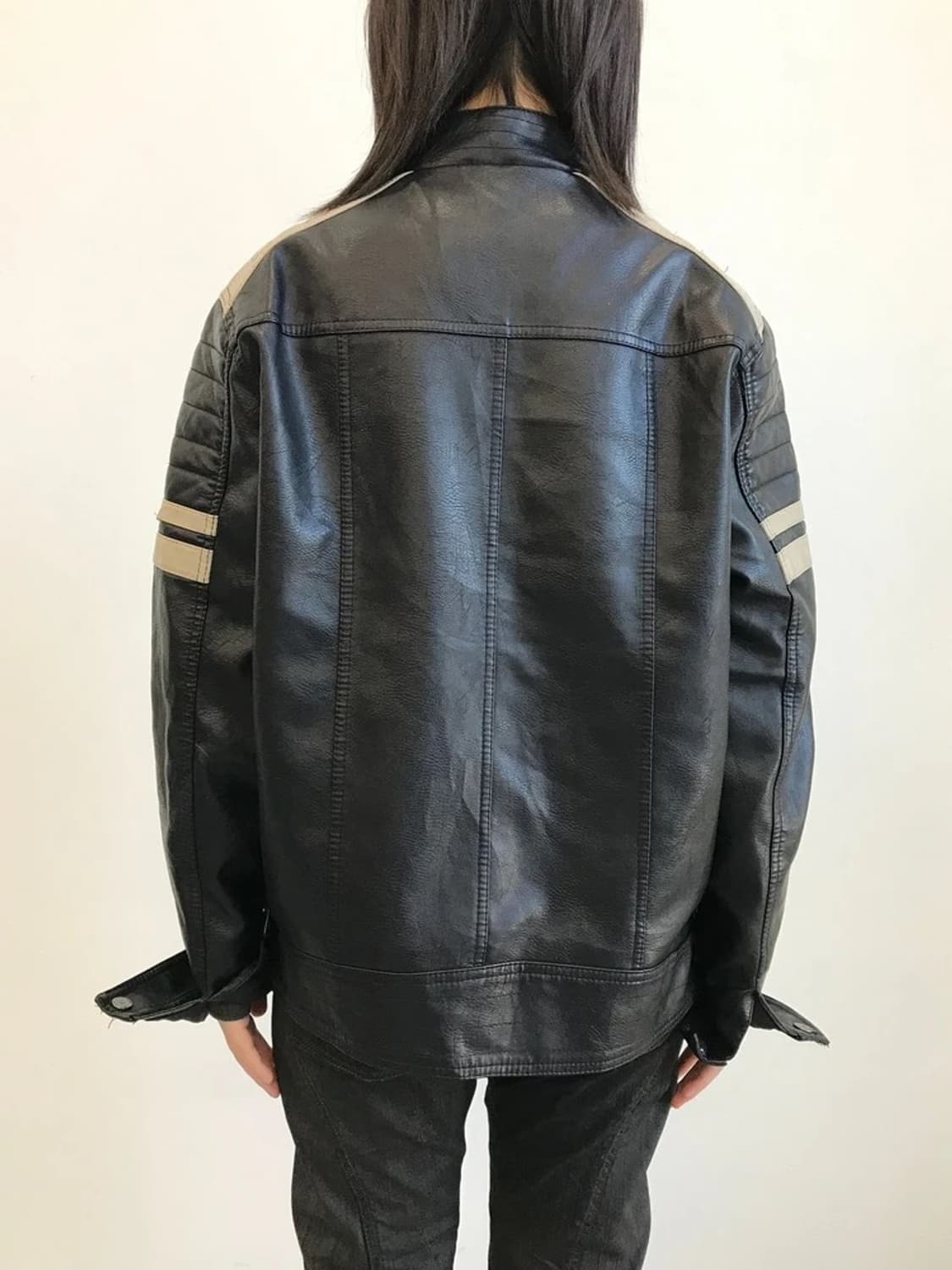 00's Distortion Rider Leather Jacket 상품이미지4