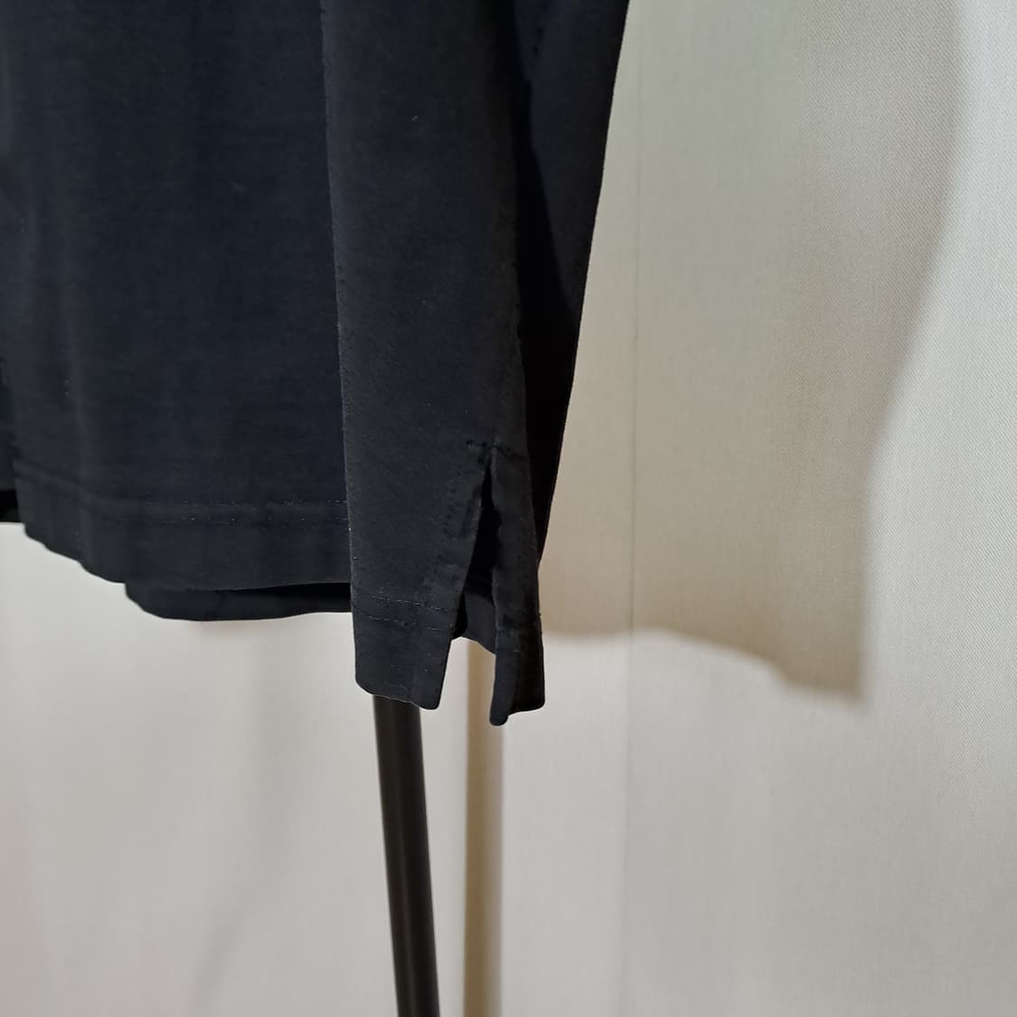 (택포) 솔리드옴므 자수 백로고 반팔 티셔츠 50 B620 상품이미지3