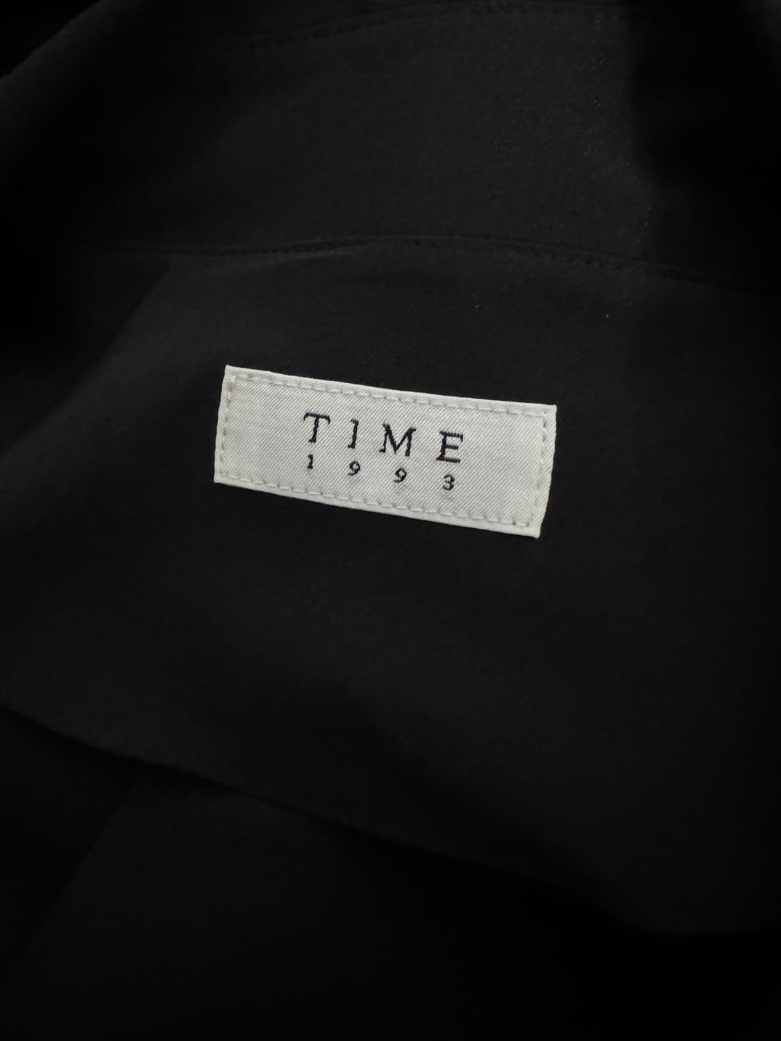 여성 한섬 타임 Time 1993 오프넥 트렌치코트형 원피스 상품이미지3