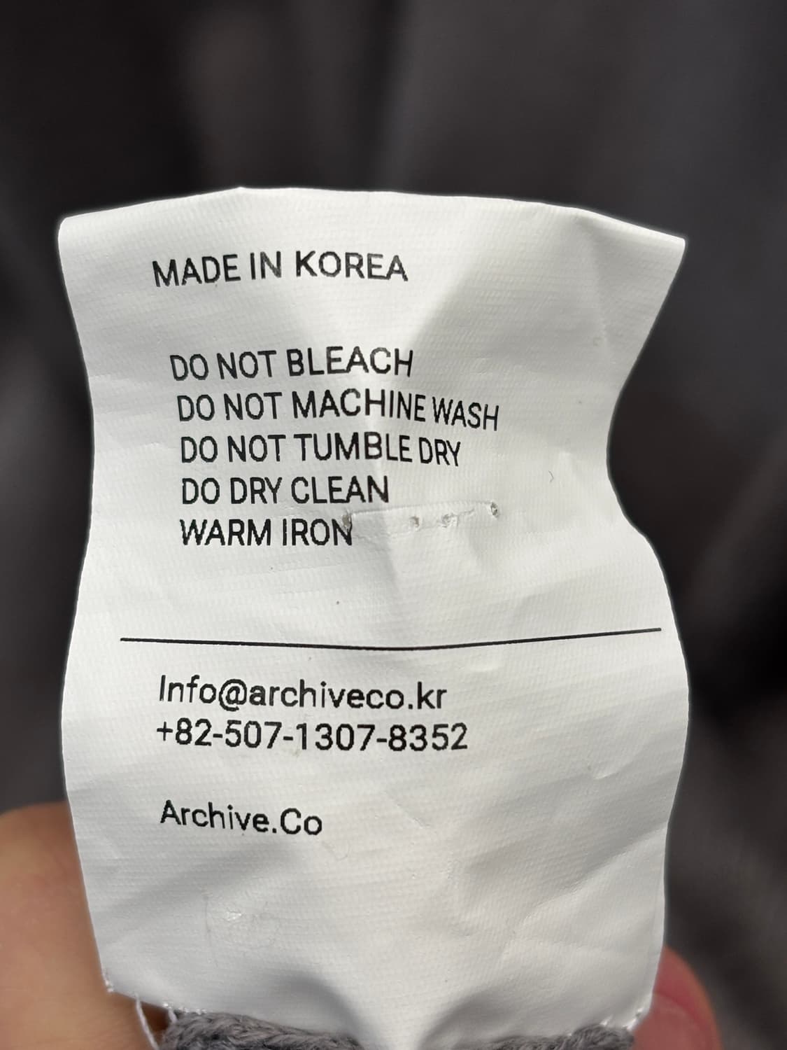 Hatchingroom 남성 니트 회색 사이즈 3 상품이미지6