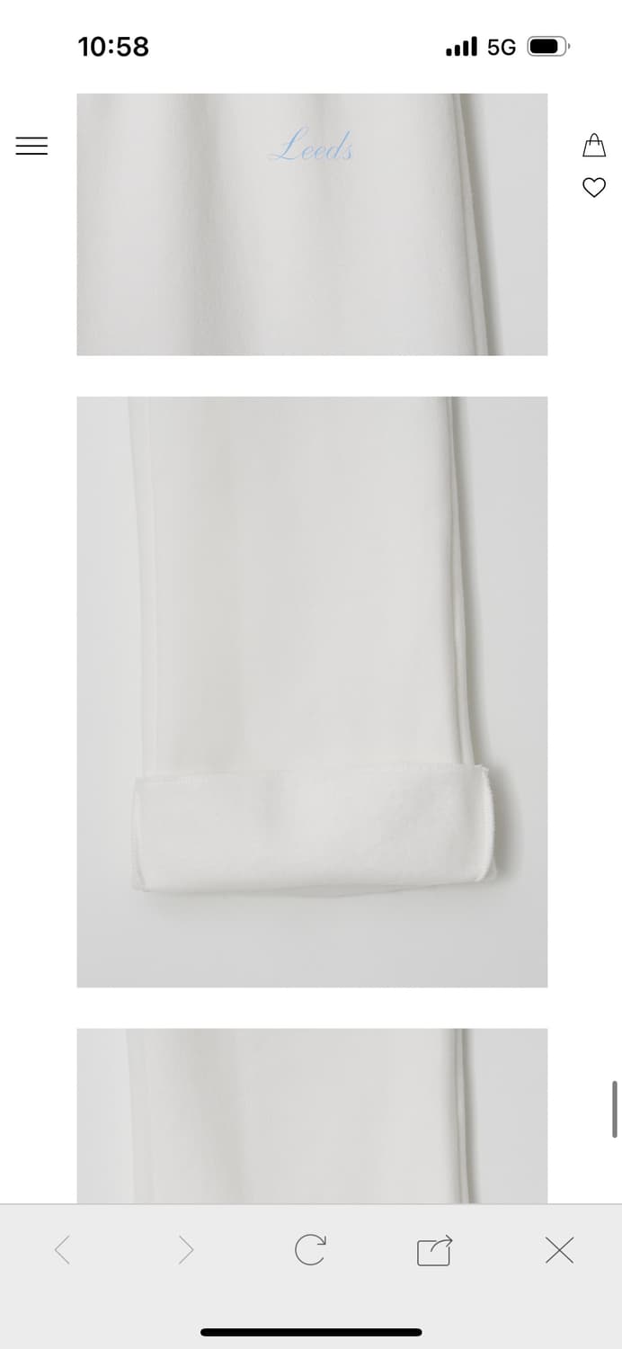 Leeds 리즈 윈터 부츠컷 밴딩 팬츠 상품이미지7