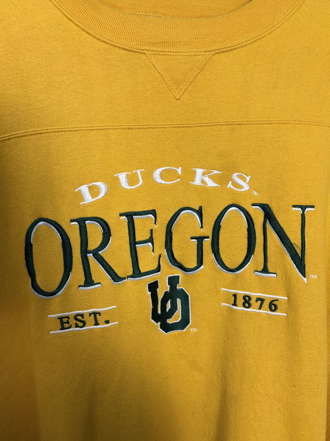 Lee 옐로우컬러 빈티지 맨투맨 스웻 셔츠 A3658 상품이미지3