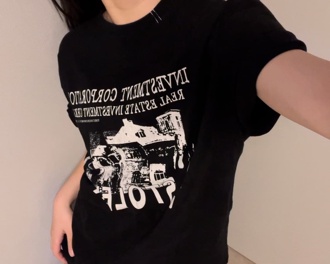 THE COLDEST MOMENT printing T-shirt 상품이미지1