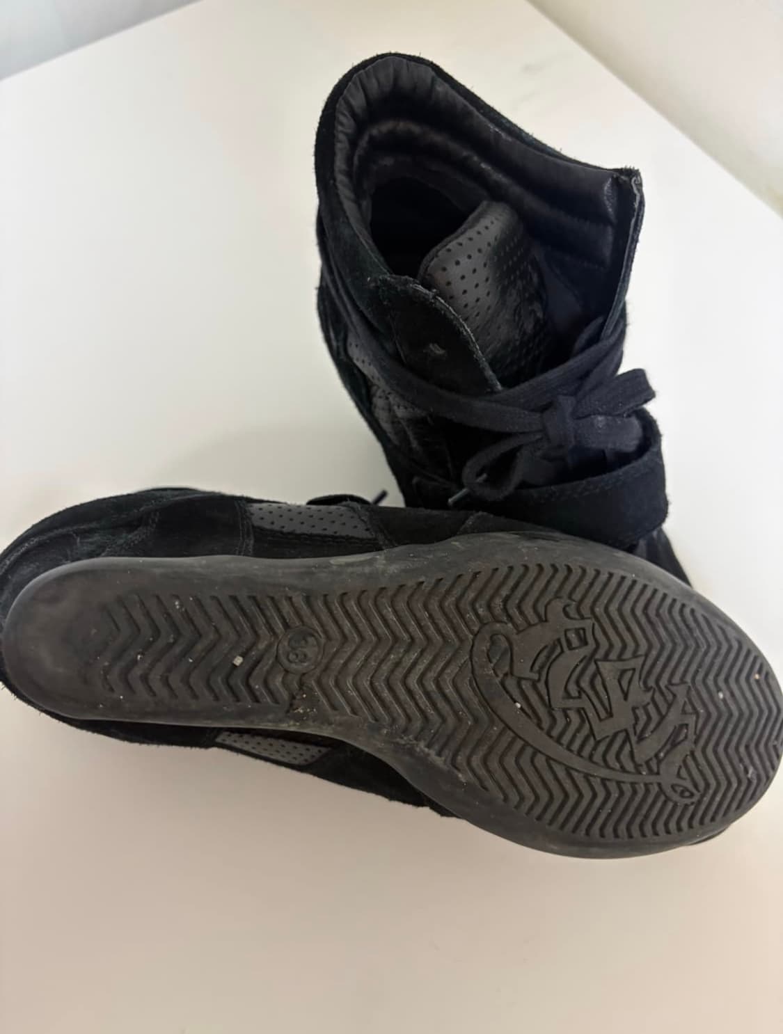 아쉬 웨지힐 스니커즈 블랙 38 (240-245) 상품이미지2