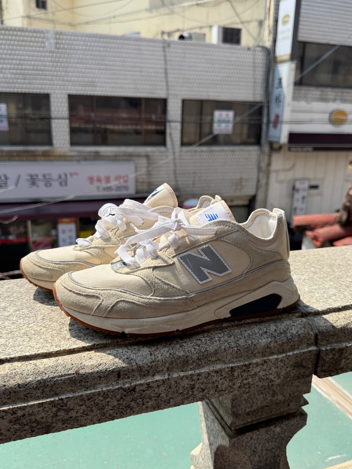 뉴발란스 X레이서 베이지 240mm 상품이미지1