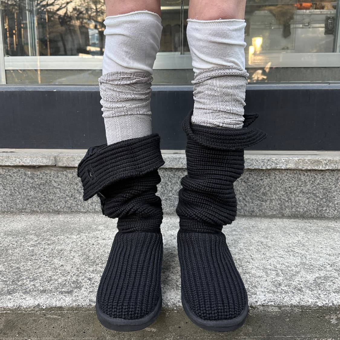 00s 단추 5개 카디 어그 부츠(250부터 가능) 상품이미지5