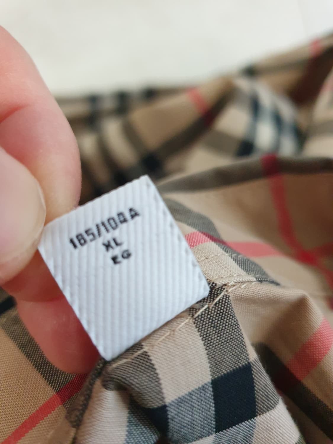 버버리 레터링 셔츠 상품이미지7