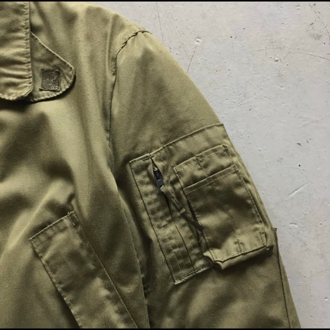 ALPHA INDUSTRIES 80년대 CVC 항공점퍼 상품이미지4