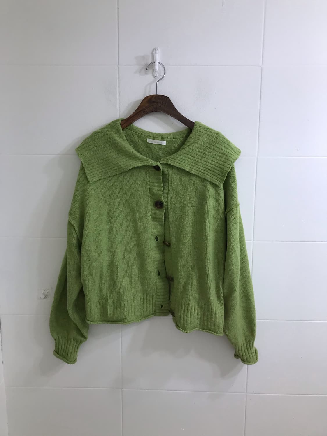 컬러 하구미 모리 원피스 잔꽃 봄 가디건 코디세트 상품이미지4