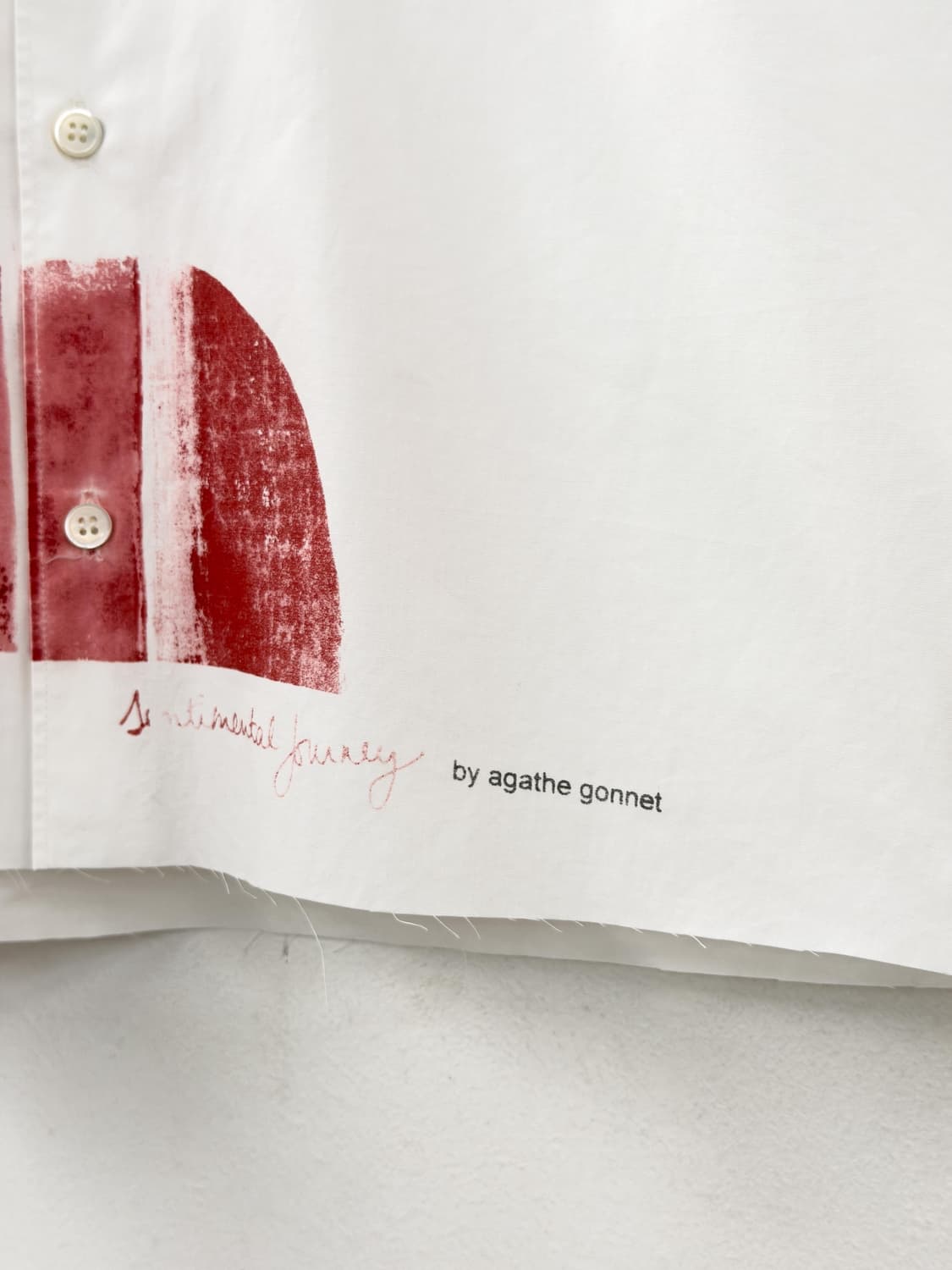 꼼데가르송 gathe gonnet 셔츠 상품이미지5