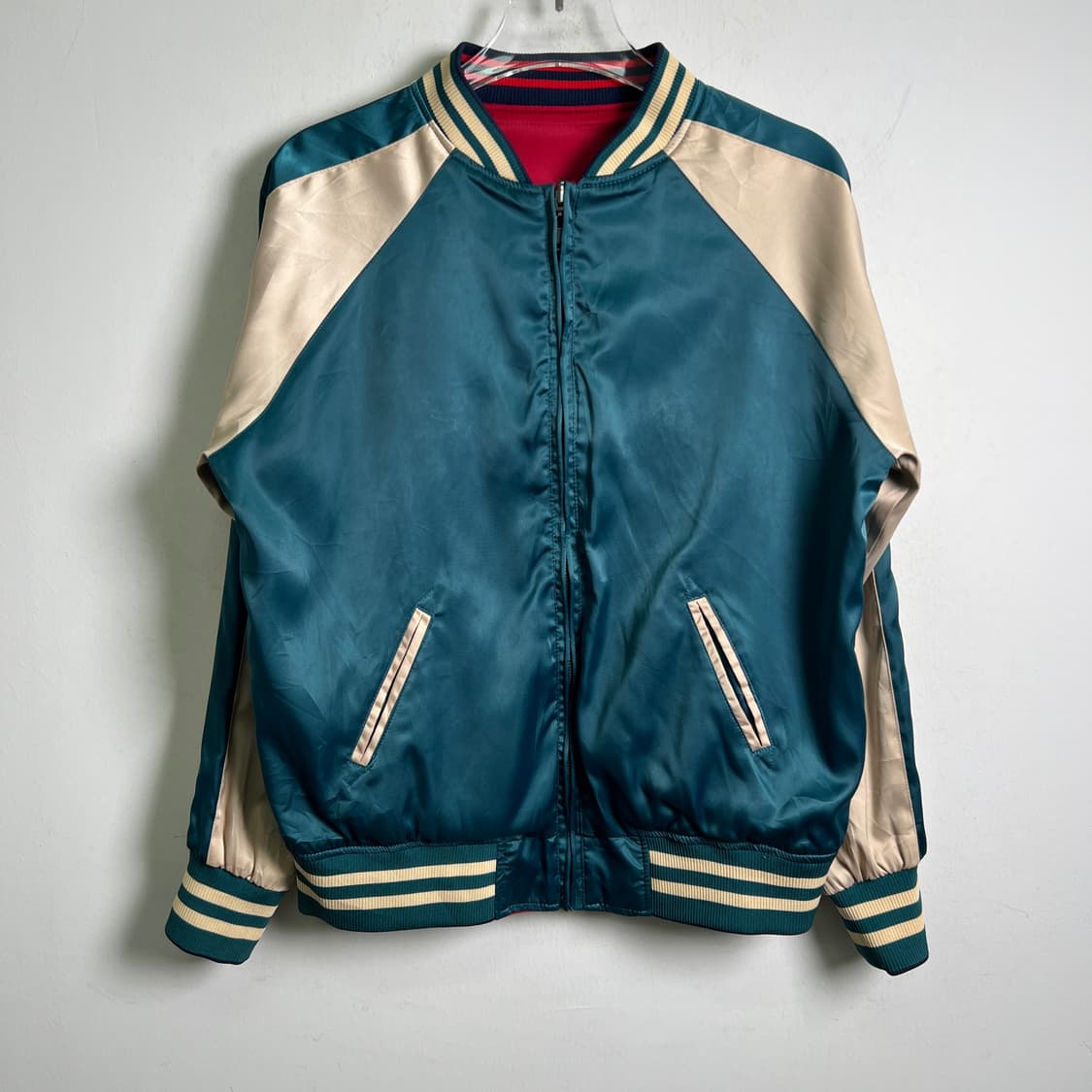 ZARA 자라 리버시블 빈티지 스카쟌 자켓  상품이미지5