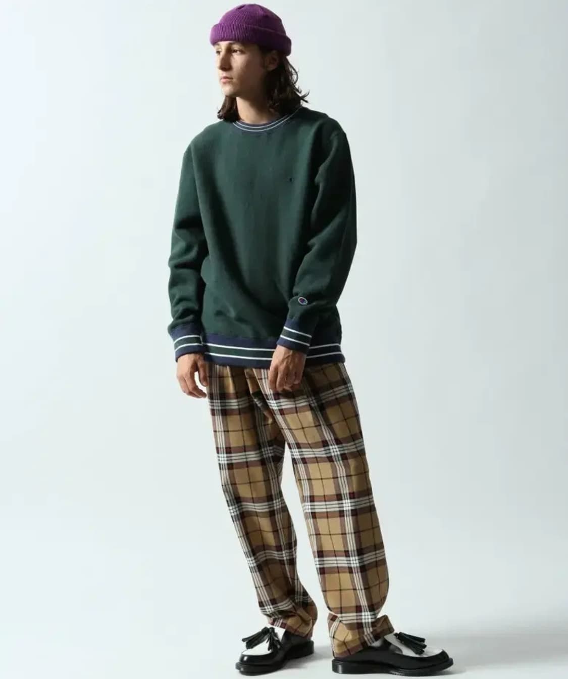 챔피온 리버스위브 후드 블루택 Champion reverse weave 상품이미지9