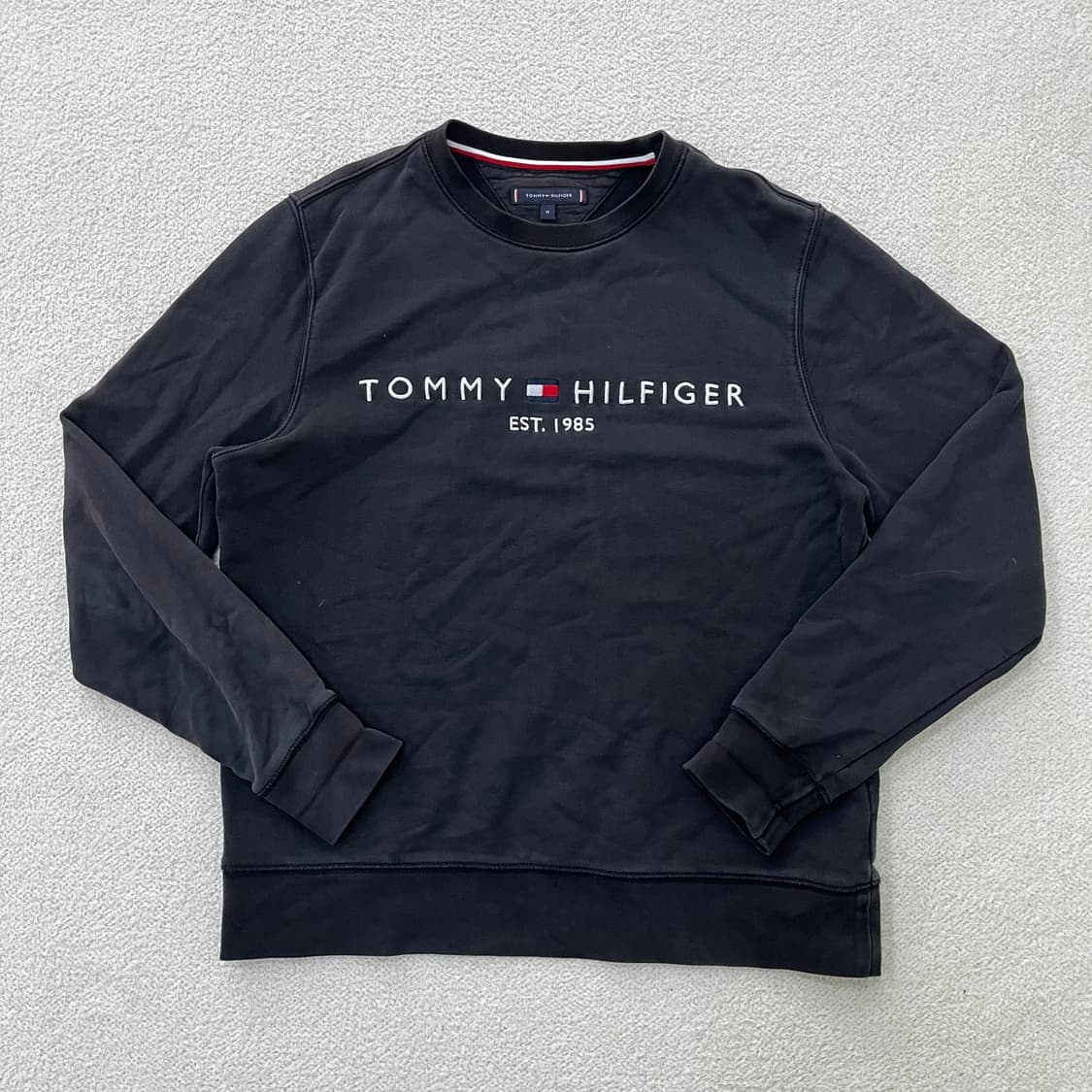 M 타미힐피거 빅로고 긴팔 맨투맨 0316M 상품이미지1