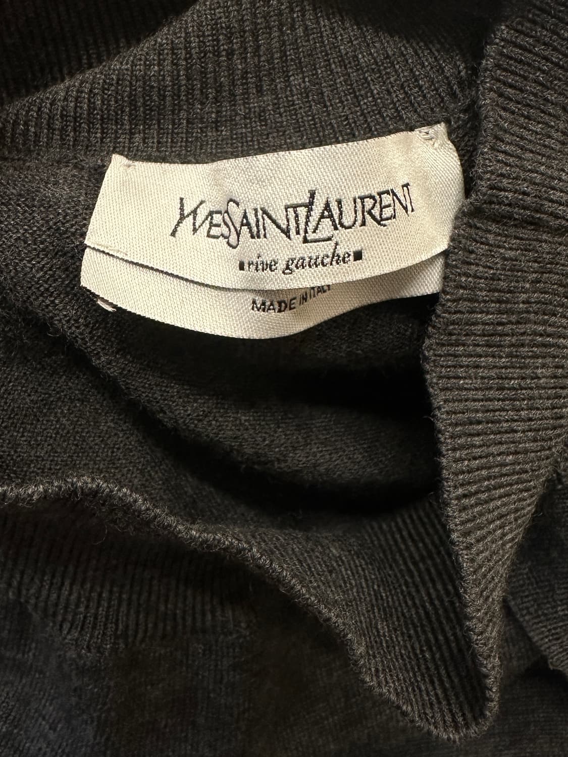 Yves saint laurant wool100% 니트 스커트 상품이미지4